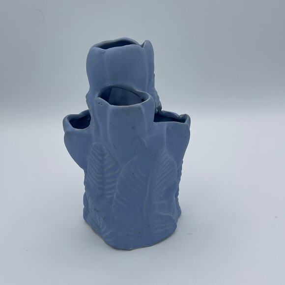 Niloak Art Deco Blue Tulip Vase - Picture 4 of 15